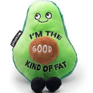 punchkins Avocado “I’m the good kind of fat” Emotional Support Plush Toy